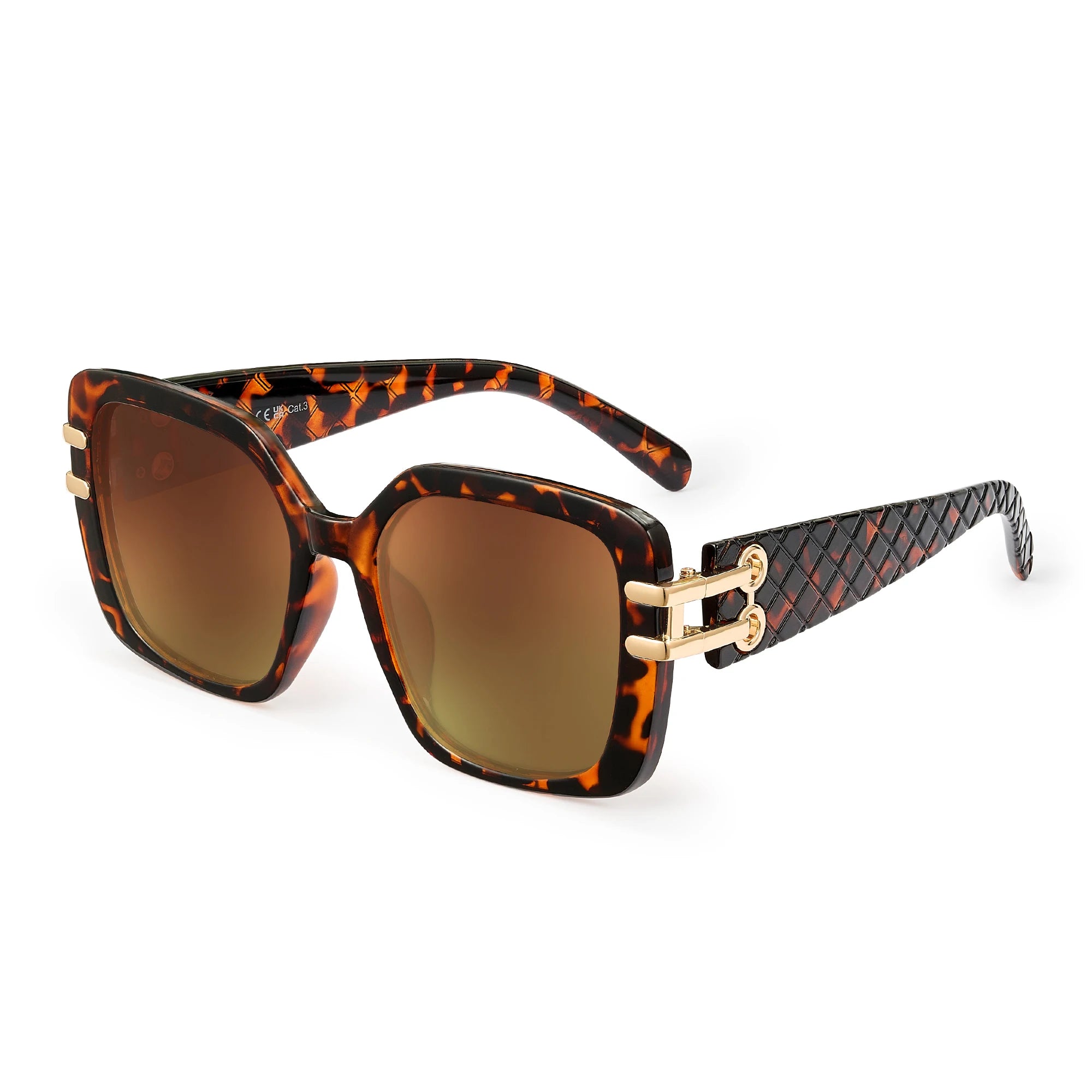 JM Vintage Oversized Square Polarized Sunglasses for Women