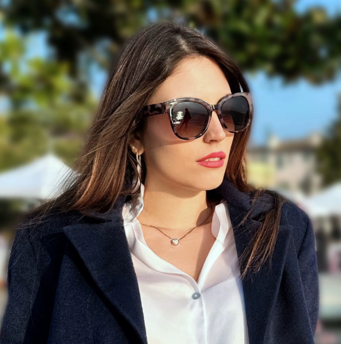 ZENOTTIC Fashion Original Thick Butterfly Frame Polarized Sunglasses